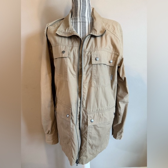 Columbia Other - Columbia Men's Beige Military Jacket size M worn once mint